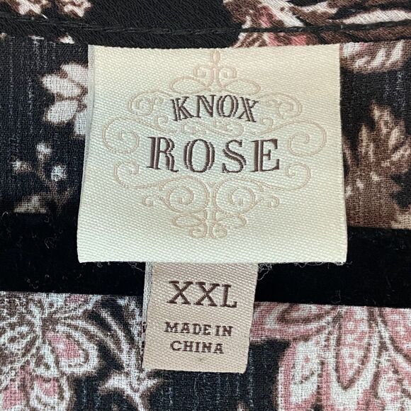 Knox Rose Top Womens XXL Floral Lace Dark Cottage Witchy Whimsigoth Romantic - Picture 5 of 7